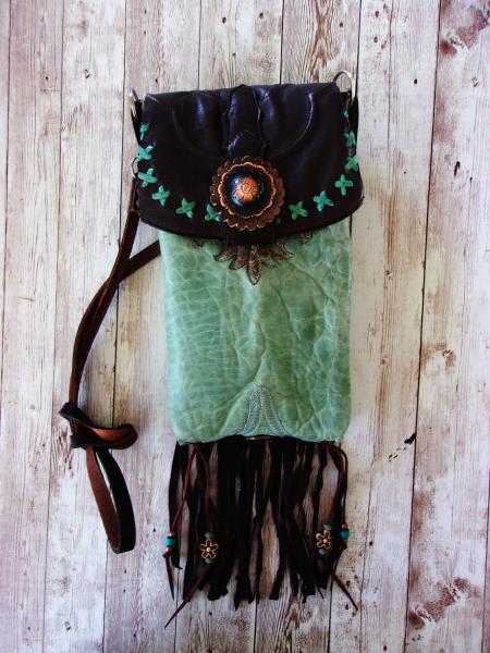 Cross-Body Hipster Bag - Cowboy Boot Purse HP779 picture