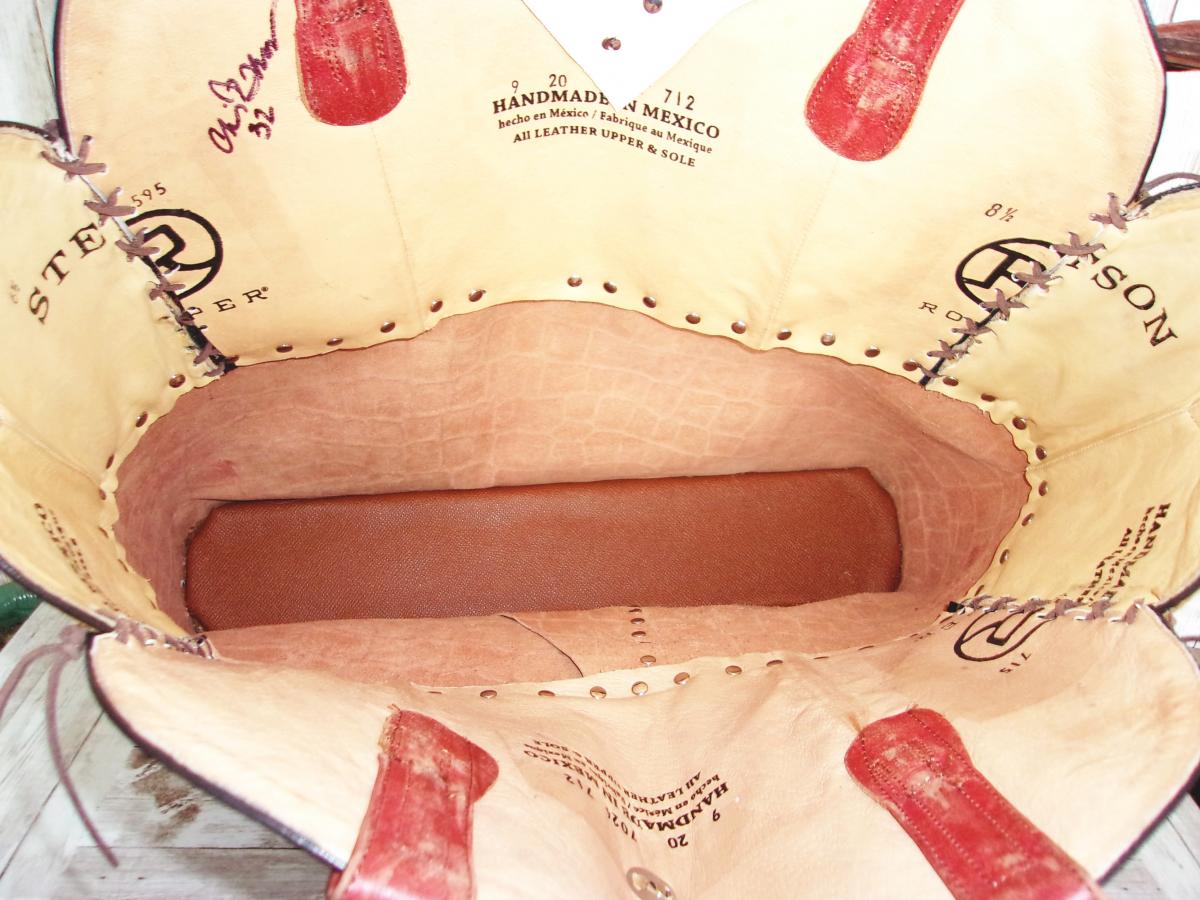 Western Laptop Tote  XL Cowboy Boot Purse LT32 picture