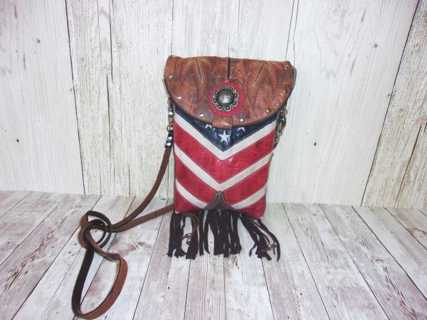 Cross-Body Hipster Bag - Cowboy Boot Purse HP783 picture