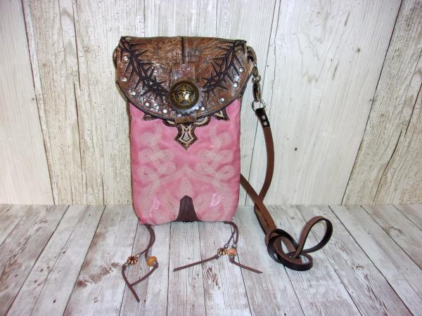 Cross-Body Hipster Bag - Cowboy Boot Purse HP641 picture