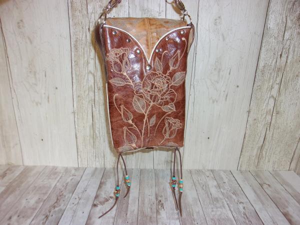 Cross-Body Hipster Bag - Cowboy Boot Purse HP733 picture