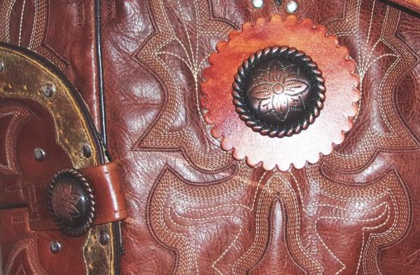 Hand-Crafted Conceal Carry Purse - Cowboy  Boot Purse CB63 picture