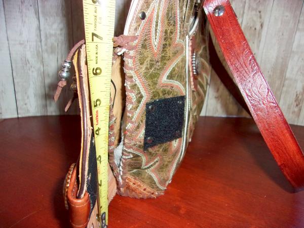 Hand-Crafted Conceal Carry Purse - Cowboy  Boot Purse CB69 picture