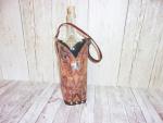 Leather Wine Tote - Cowboy Boot Wine Caddy WT561