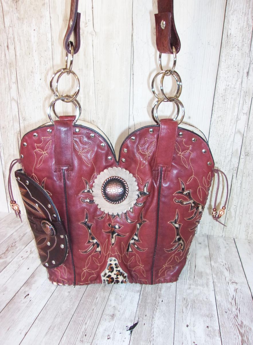 HandCrafted Conceal Carry Purse Cowboy Boot Purse CB73 Eventeny