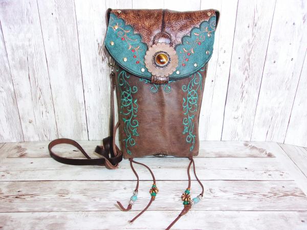 Cross-Body Hipster Bag - Cowboy Boot Purse HP729 picture