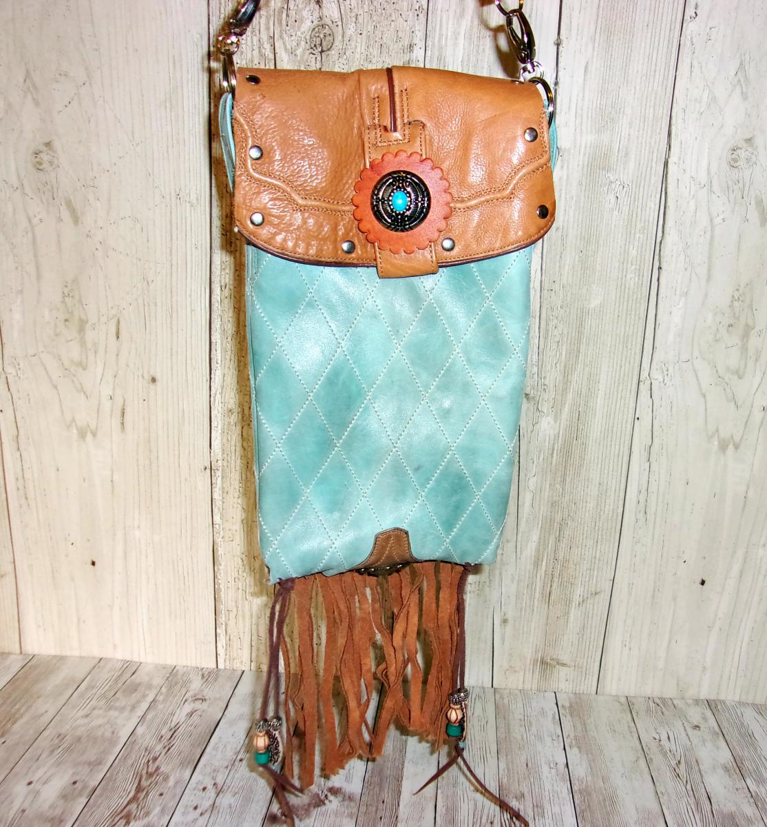 Cross-Body Hipster Bag - Cowboy Boot Purse HP661 picture