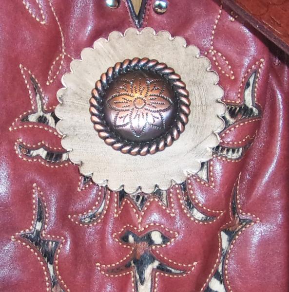 Hand-Crafted Conceal Carry Purse - Cowboy  Boot Purse CB73 picture