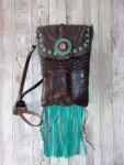 Cross-Body Hipster Bag - Cowboy Boot Purse HP758