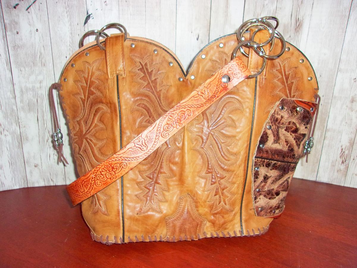 HandCrafted Conceal Carry Purse Cowboy Boot Purse CB68 Eventeny