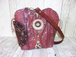 Hand-Crafted Conceal Carry Purse - Cowboy  Boot Purse CB73