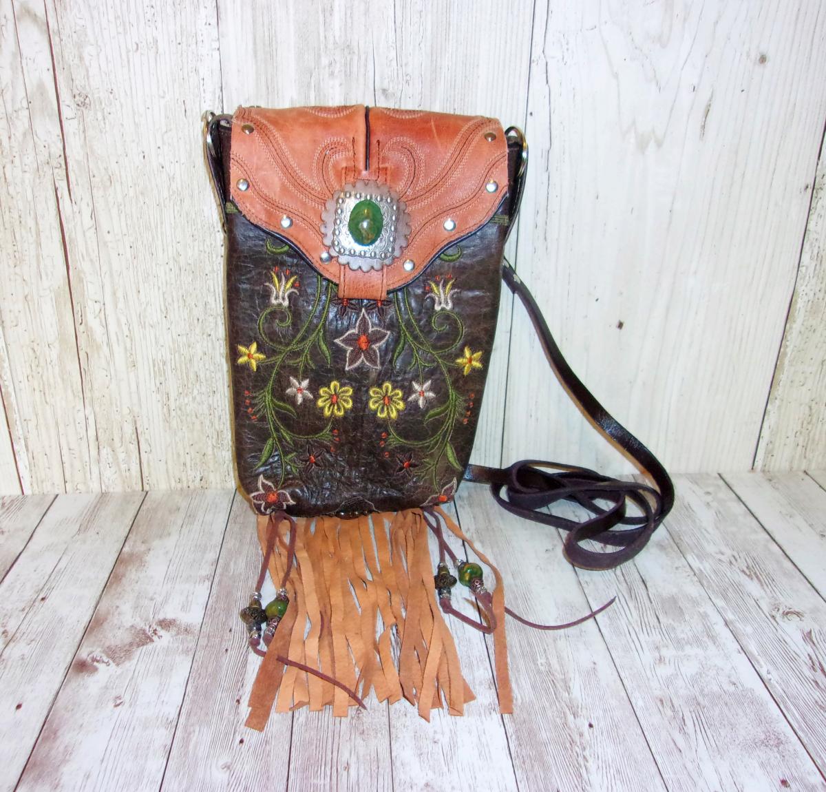 Cross-Body Hipster Bag - Cowboy Boot Purse HP716 - Eventeny