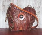 Hand-Crafted Conceal Carry Purse - Cowboy  Boot Purse CB63