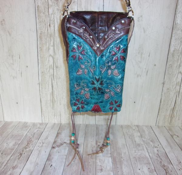 Cross-Body Hipster Bag - Cowboy Boot Purse HP644 picture