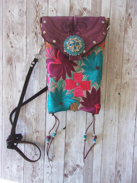 Cross-Body Hipster Bag - Cowboy Boot Purse HP760 picture