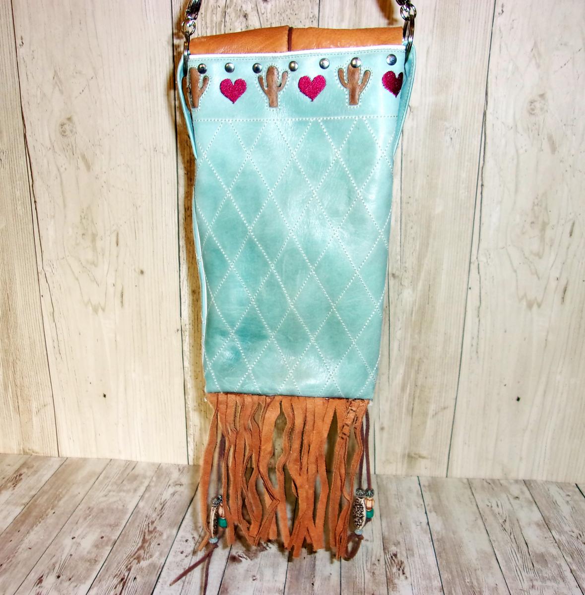 Cross-Body Hipster Bag - Cowboy Boot Purse HP661 picture