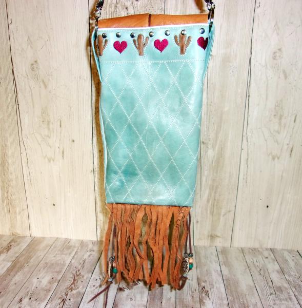 Cross-Body Hipster Bag - Cowboy Boot Purse HP661 picture