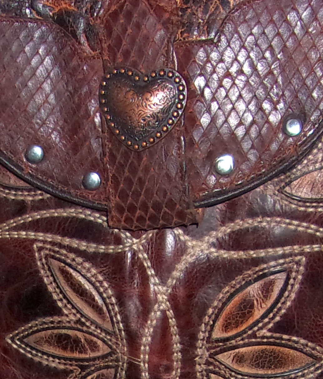 Cross-Body Hipster Bag - Cowboy Boot Purse HP640 picture