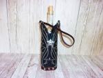 Leather Wine Tote - Cowboy Boot Wine Caddy WT554