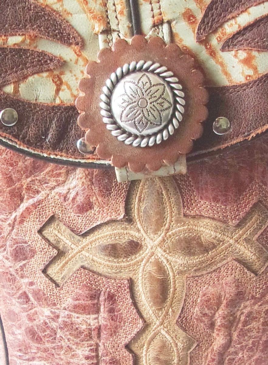 Cross-Body Hipster Bag - Cowboy Boot Purse HP673 picture