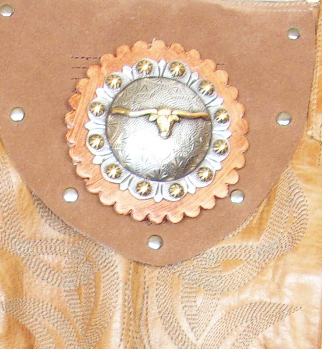 Western Laptop Tote  XL Cowboy Boot Purse LT38 picture