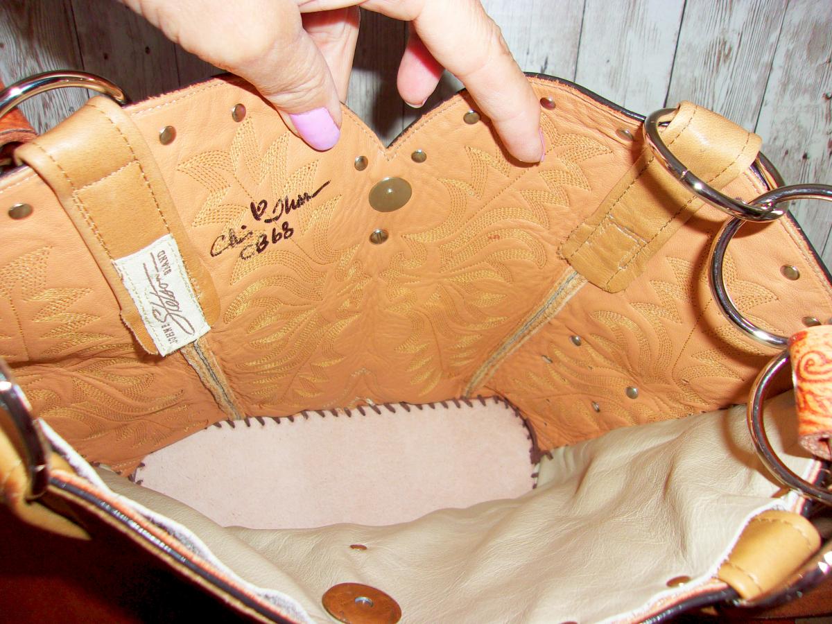Hand-Crafted Conceal Carry Purse - Cowboy  Boot Purse CB68 picture