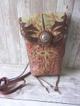 Cross-Body Hipster Bag - Cowboy Boot Purse HP673