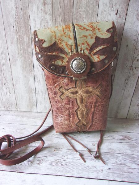 Cross-Body Hipster Bag - Cowboy Boot Purse HP673