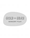Gold and Gray Sensory Play