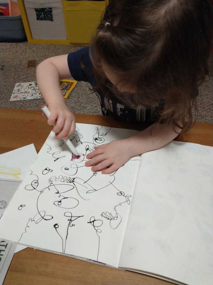 The Abstract Art Colouring Book | Book picture