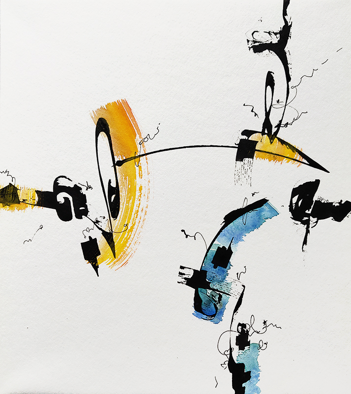 That's it and That's it | Watercolour & Ink picture