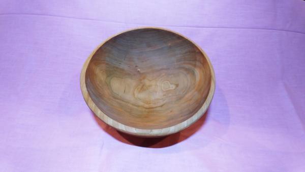 Round wild cherry bowl