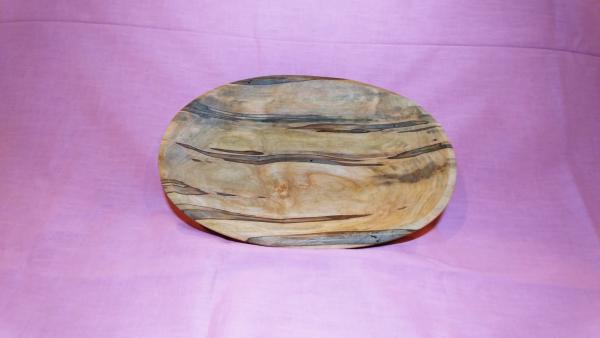 Oval ambrosia maple bowl