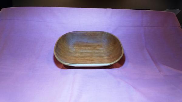 Oval wild cherry bowl