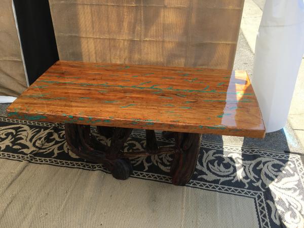 Turquoise Coffee Table picture