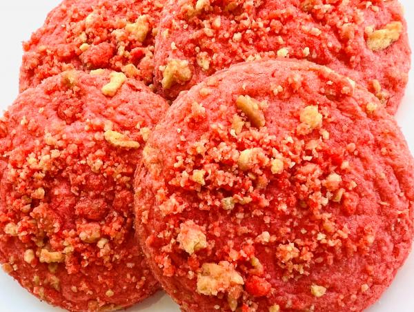 Strawberry Crunch Cookies - half dozen picture