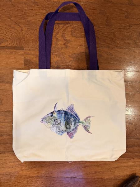 Trigger Fish Tote Bag
