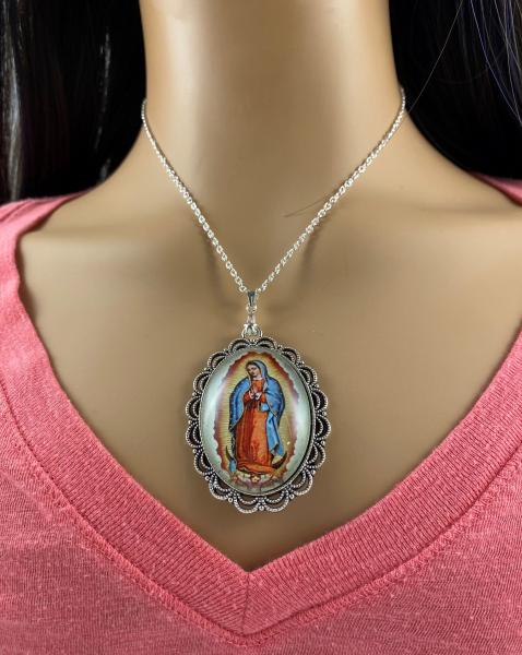 Our Lady of Guadalupe Cabochon Necklace picture