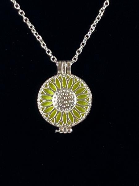 Sunflower Aromatherapy Locket picture