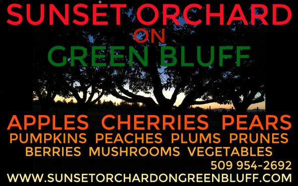 Sunset Orchard on Green Bluff