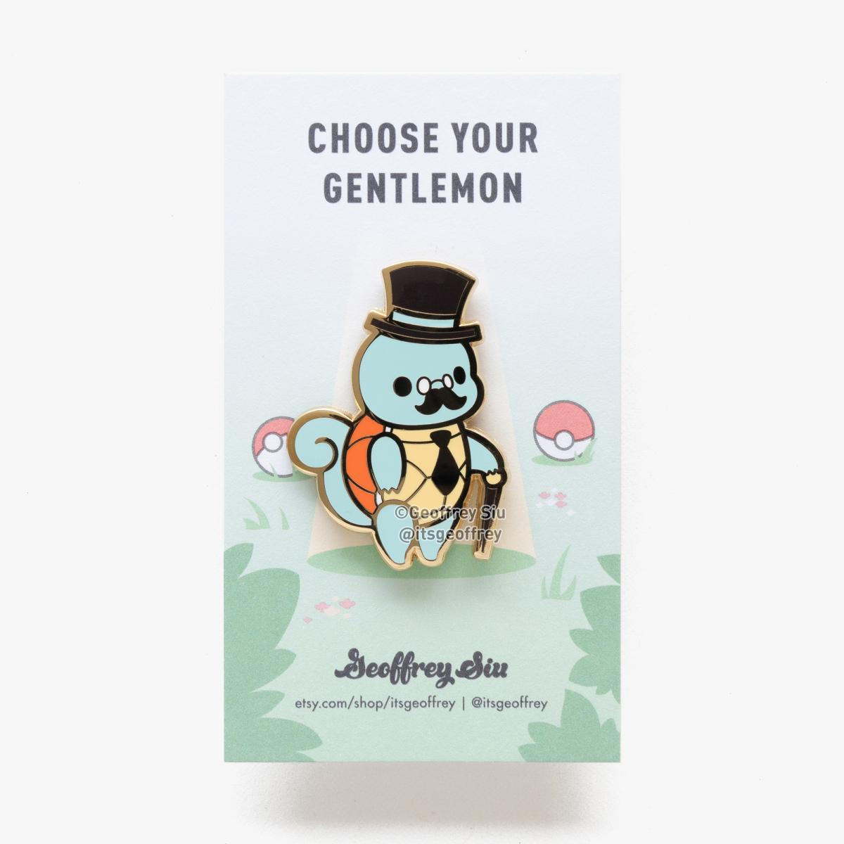 Gentlemon Pins (1.5") picture