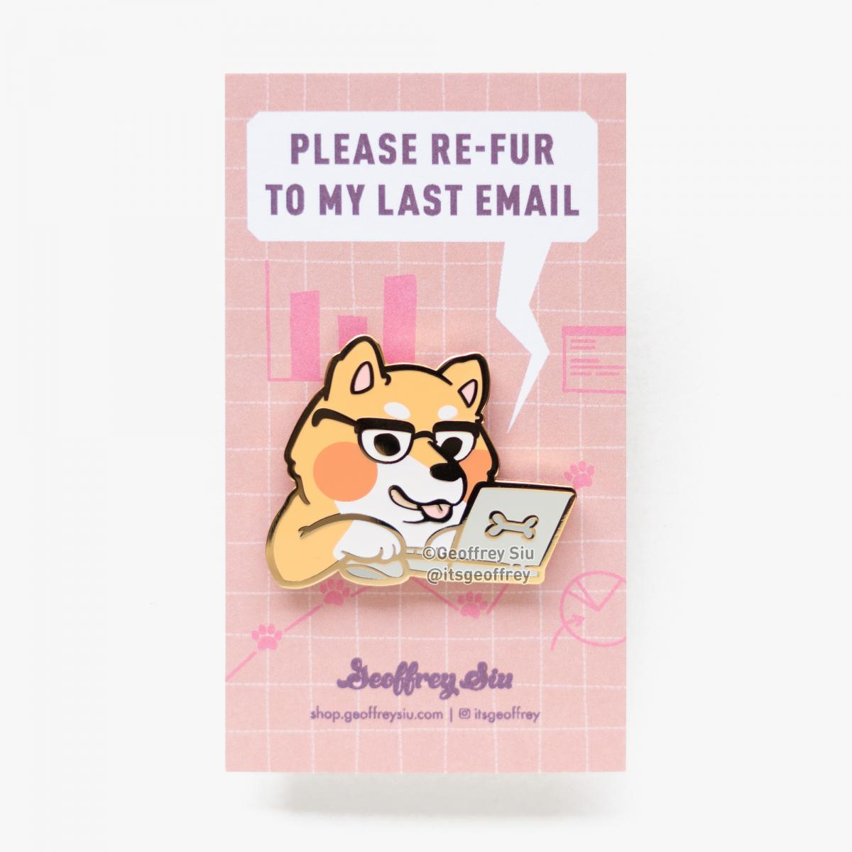 Flooffrey Pet Pins (1.5") picture