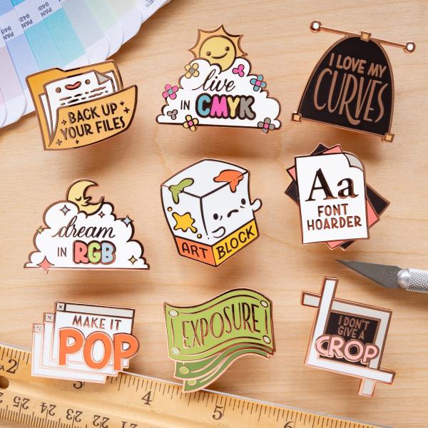 Creative Clout Collection Pins (1.5") picture