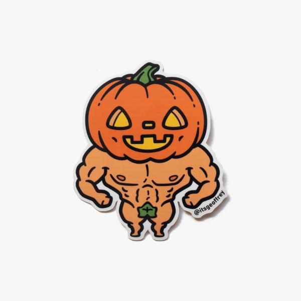 Jacked-o-Lantern Vinyl Sticker (3") picture