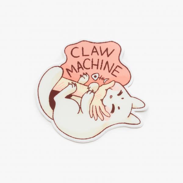 Claw Machine Vinyl Sticker (3") picture