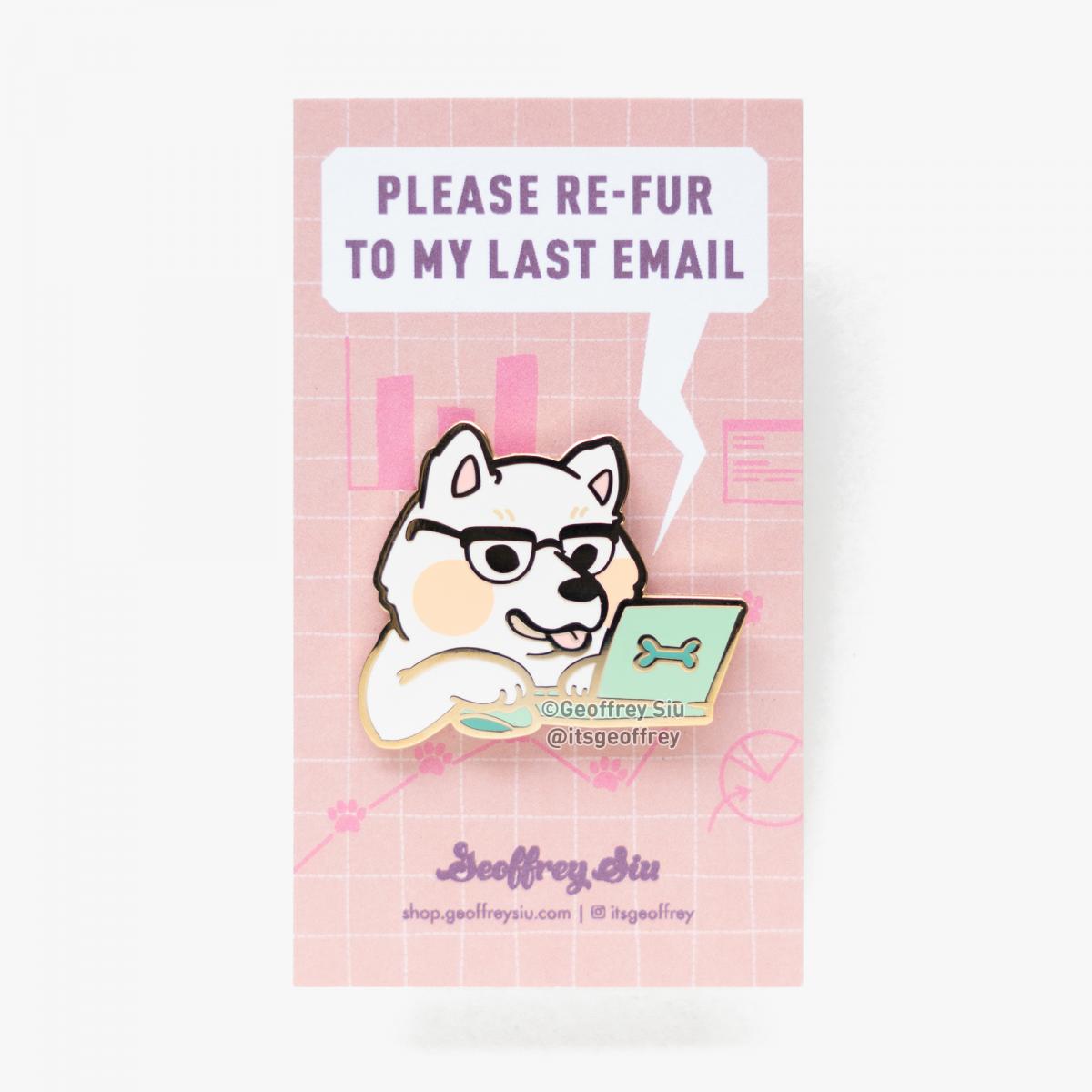 Flooffrey Pet Pins (1.5") picture