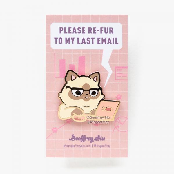 Flooffrey Pet Pins (1.5") picture