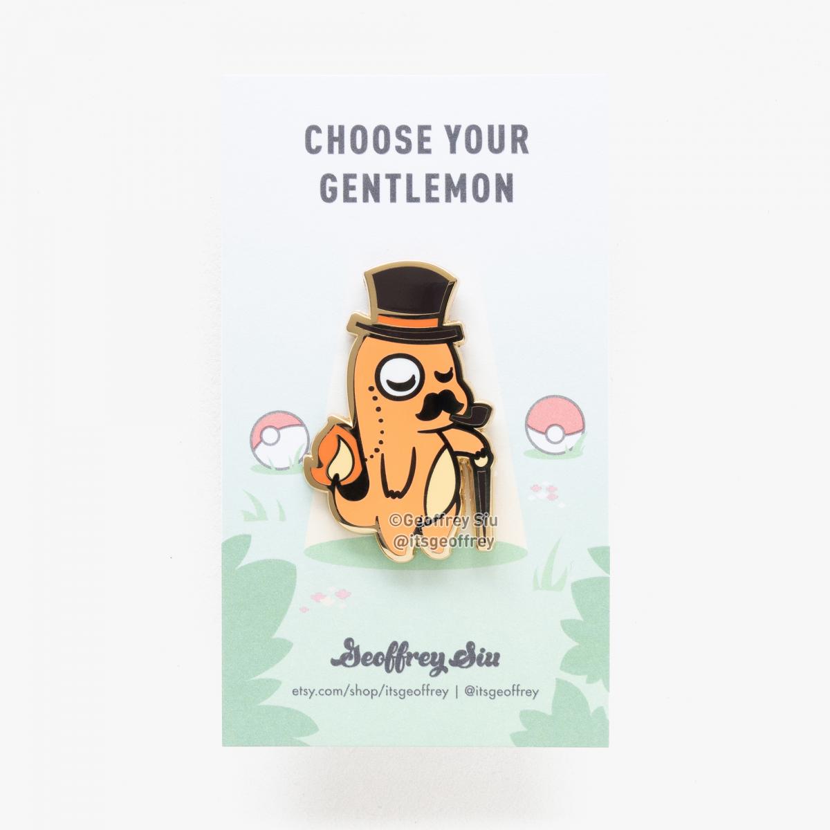 Gentlemon Pins (1.5") picture