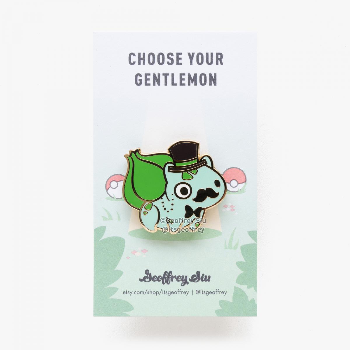 Gentlemon Pins (1.5") picture