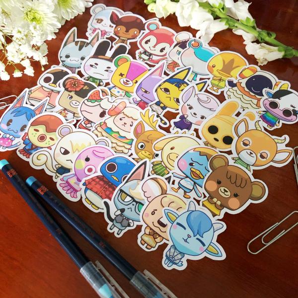 Villager and NPC Durable LAMINATED Stickers picture